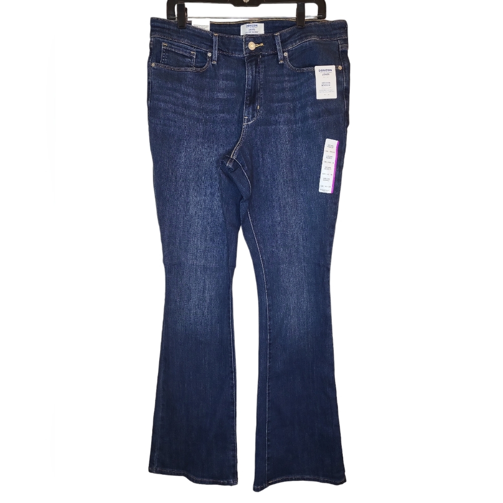 Denizen by Levi's Womens High Rise 5 Pocket Bootcut Denim Jeans Size 12 NWT
